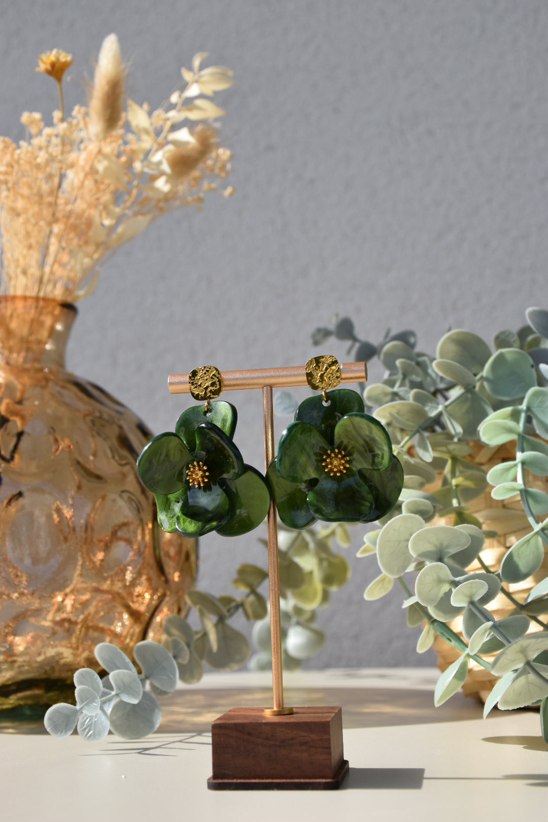 BOUCLES D’OREILLES MARCIIA - Verte