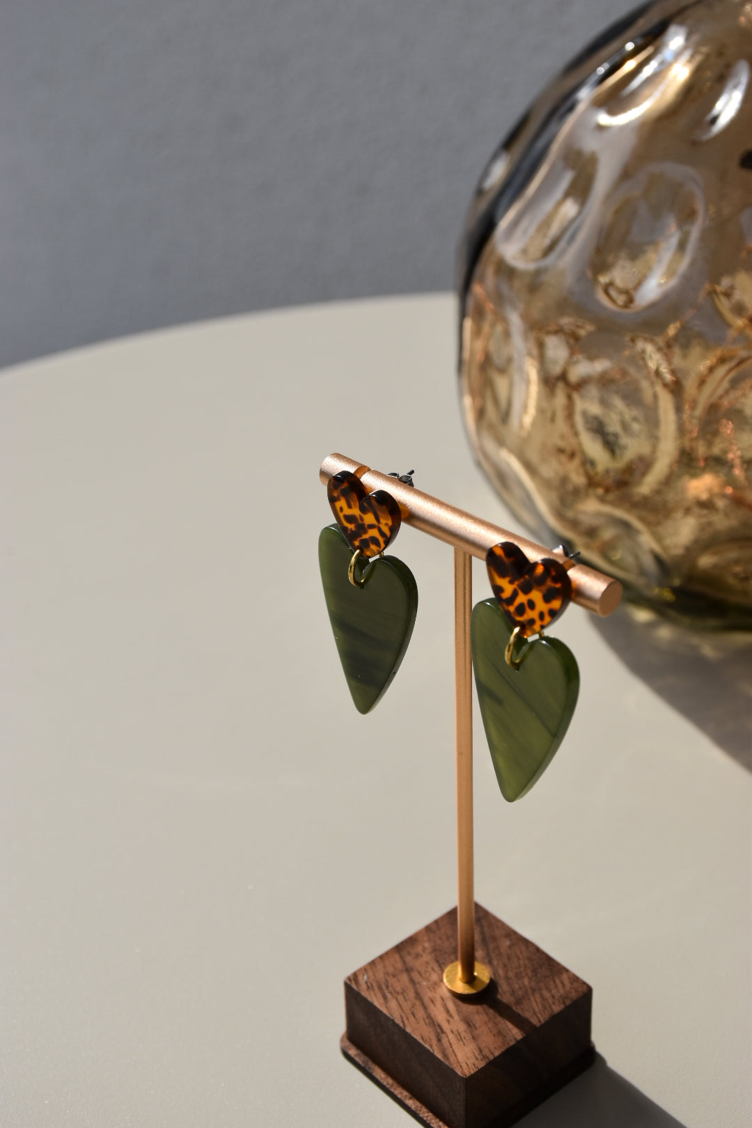 BOUCLES D’OREILLES LIRIA - Terrazzo & Vert