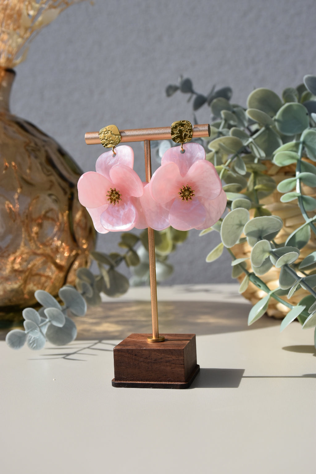 BOUCLES D’OREILLES MARCIIA - Rose