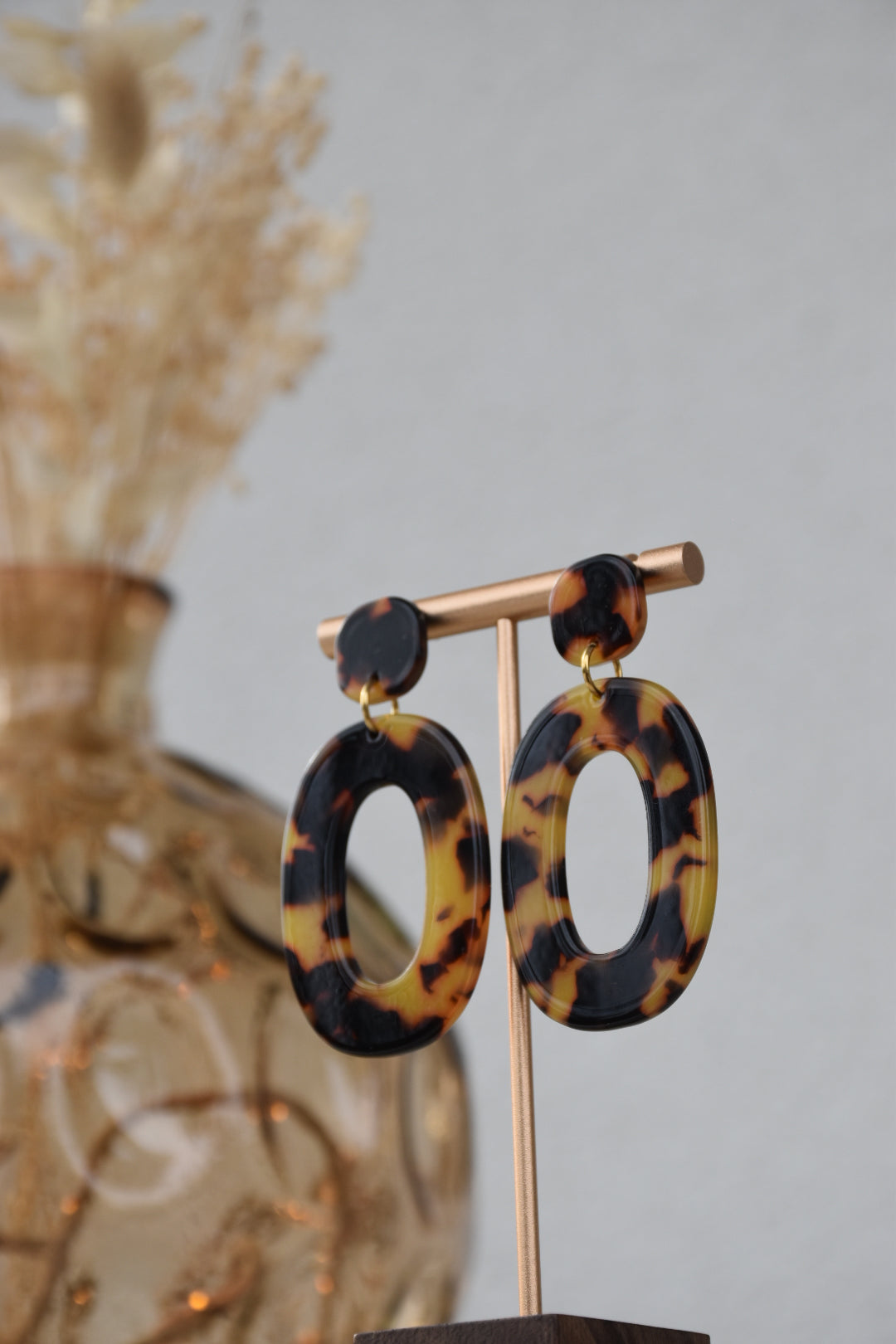BOUCLES D’OREILLES PILAR - Ecaille