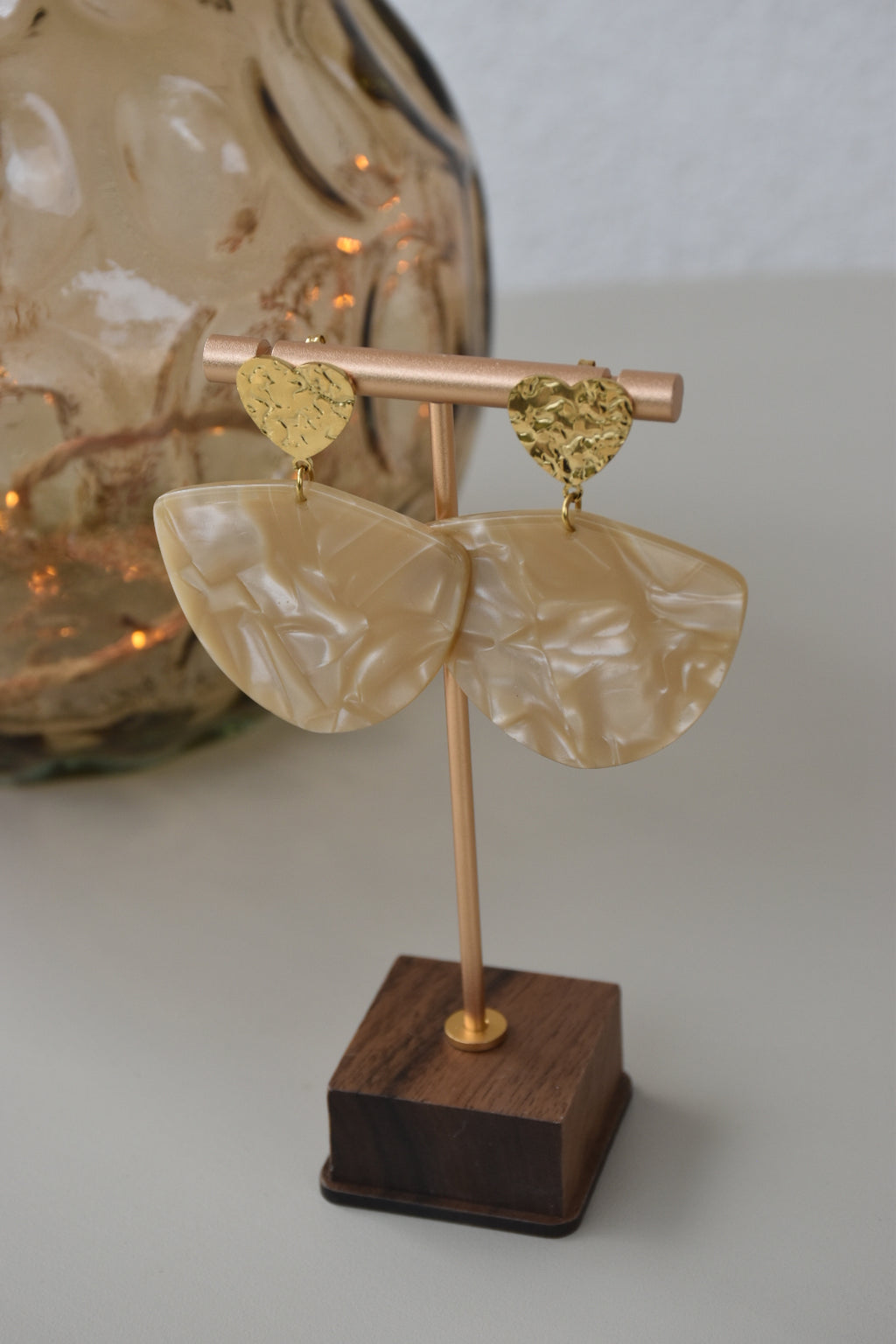 BOUCLES D’OREILLES LUNA - Beige