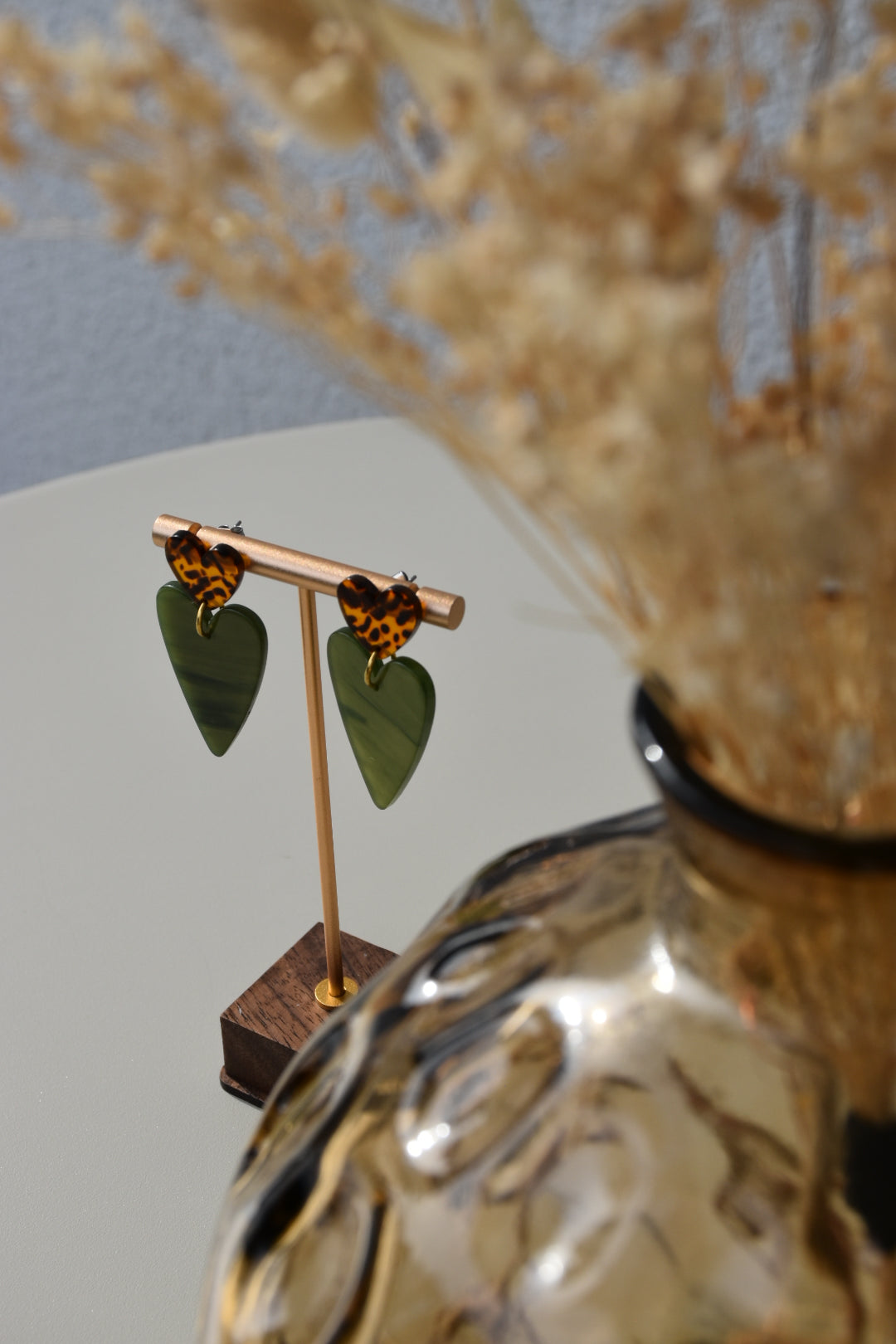 BOUCLES D’OREILLES LIRIA - Terrazzo & Vert